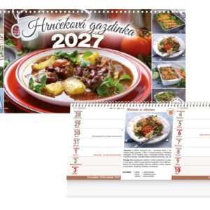 SK Kalendár 2027 stolový Hrnčeková gazdinka (štrnásťdenný)