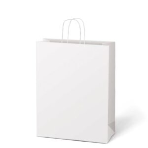 Taška MFP darčeková T10 kraft 310x450x140 biela
