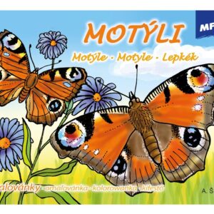 Omaľovánky MFP Motýle