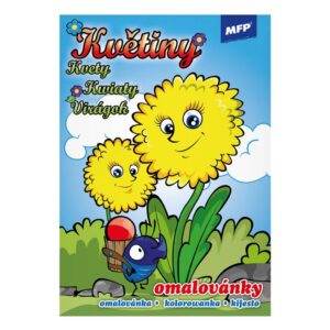 Omaľovánky MFP Kvety