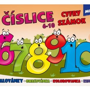 Omaľovánky MFP Číslice 6- 10