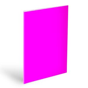 Obal na zošity A5 NEON pink, 180mic