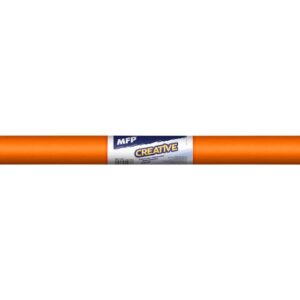 Krepový papier rolka 50x200cm oranžový tmavý