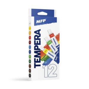 Farby temperové 12ks 12ml