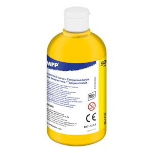 Farba temperová 500ml žltá