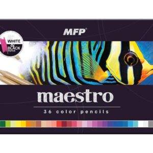 Pastelky MFP MAESTRO 36 ks kovová krabička