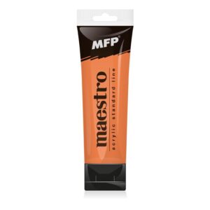 Akrylová farba 75ml - apricot orange