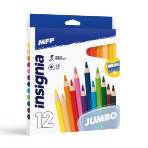 Pastelky MFP 12 JUMBO triangular so strúhadlom