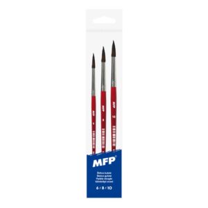 Štetec MFP okrúhly set 3ks 6,8,10/1028F
