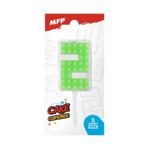 Sviečka tortová MFP blok č. 2 zelená