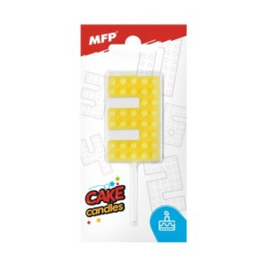 Sviečka tortová MFP blok č. 3 žltá